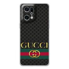 Чохли  GUCCI для Файнд Х5 Про (AlphaPrint) (Gucci оригінал)