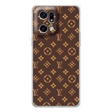 Чехлы Луи Витон для OPPO Find X5 Pro (AlphaPrint - LOUIS VUITTON) (фон LOUIS VUITTON)