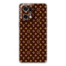 Чехлы Луи Витон для OPPO Find X5 Pro (AlphaPrint - LOUIS VUITTON) (лого LOUIS VUITTON)