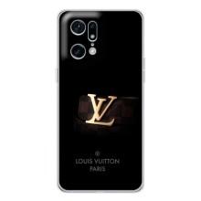 Чехлы Луи Витон для OPPO Find X5 Pro (AlphaPrint - LOUIS VUITTON) (ремешок LV)