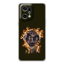 Чехлы на военную тематику для OPPO Find X5 Pro – Бавовна мем