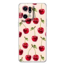 Чохли з фруктами для OPPO Find X5 Pro (VPrint) (Черешня)