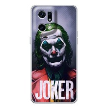 Чохли з картинкою Джокера на OPPO Find X5 Pro (Джокер)