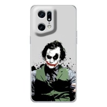 Чохли з картинкою Джокера на OPPO Find X5 Pro (Погляд Джокера)