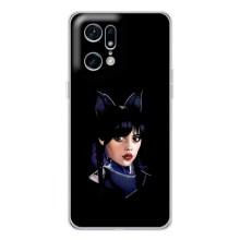 Чохол з картинкою Венсдей на OPPO Find X5 Pro – Мила Венсдей