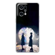 Чохол з картинкою Венсдей на OPPO Find X5 Pro – Внсдей і Енід