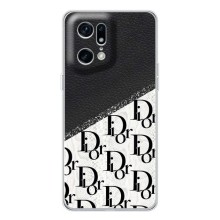 Чохол (Dior, Prada, YSL, Chanel) для OPPO Find X5 Pro – Діор