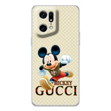 Чохол Disney Mouse OPPO Find X5 Pro (PREMIUMPrint) – Mikki Gucci