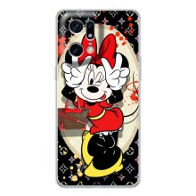 Чохол Disney Mouse OPPO Find X5 Pro (PREMIUMPrint) – Мінні peace