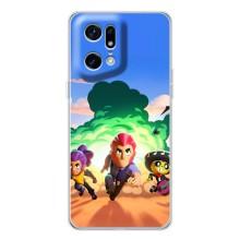 Чехол для OPPO Find X5 Pro Бравл Старс (VPrint)