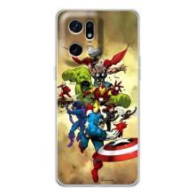 Чехол МАРВЕЛ для Find X5 Pro (AlphaPrint)