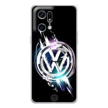 Чохол "Фольксваген" для OPPO Find X5 Pro – Volkswagen на чорному