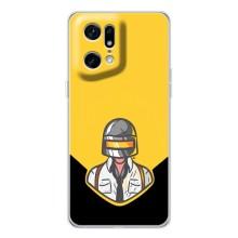 Чеjхол PUBG для Файнд Х5 Про (AlphaPrint) (Пабг в шоломі)