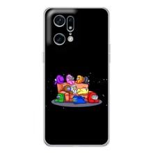 Чохли Амонг Ас для OPPO Find X5 Pro (AlphaPrint) (Амонг-ас)