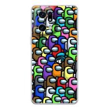 Чохли Амонг Ас для OPPO Find X5 Pro (AlphaPrint) (Убитий)