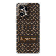Чехол для OPPO Find X5 Pro с картинкой Supreme (AlphaPrint)