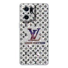 Чохол Стиль Louis Vuitton на OPPO Find X5 Pro (Яскравий LV)