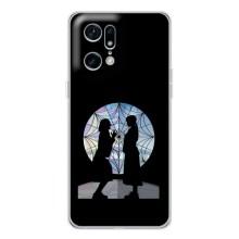 Чехлы Венсдей на OPPO Find X5 Pro Уэнсдей (AlphaPrint) (комната Уэнздей)