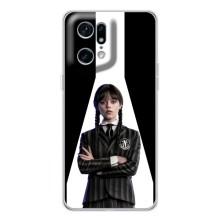 Чехлы Венсдей на OPPO Find X5 Pro Уэнсдей (AlphaPrint) (W-Wednesday)