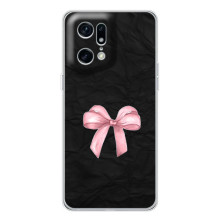 Чехол банты для OPPO Find X5 Pro – Бантик