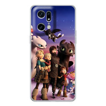 Чехол дракон Беззубик для OPPO Find X5 Pro – Герои дракона