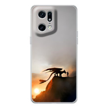 Чехол дракон Беззубик для OPPO Find X5 Pro – Мультиик Беззубик