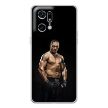 Чохол з картинкою Олександр Усик для OPPO Find X5 Pro – Усик на чорному
