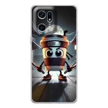 Чехол с мемом Тралалело тралала на OPPO Find X5 Pro – Капучино асасино