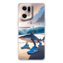 Чохол з мемом Тралалело тралала на OPPO Find X5 Pro