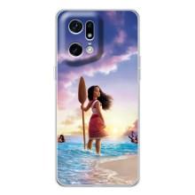 Чехол с мультфильмом Моана OPPO Find X5 Pro (Моана)