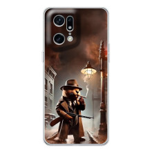 Чехол с мемами тралалело тралала для OPPO Find X5 Pro – Бобрито бандито