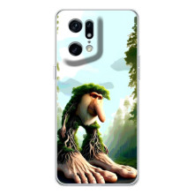 Чехол с мемами тралалело тралала для OPPO Find X5 Pro – Брр брр патапим