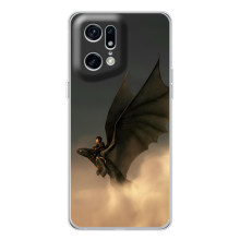 Чехол с принтом дракон Беззубик для Find X5 Pro – Дранок Беззубик
