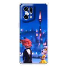 Чехол Зоотрополіс на OPPO Find X5 Pro – Герои Зверополиса