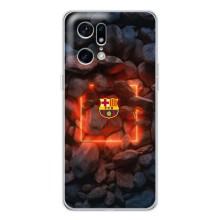 Чохли для Файнд Х5 Про (VPrint) - ТОП ФК (ФК Барселона)