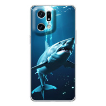 Чохол з картинкою 'Хижаки' для OPPO Find X5 Pro – Акула