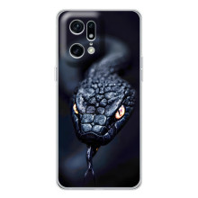 Чохол з картинкою 'Хижаки' для OPPO Find X5 Pro – Змія