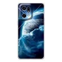 Космічні Чохли для Файнд Х5 Про (VPrint) (Земля з космоса)