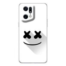 Силиконовые Чехлы (смешные стикеры) для OPPO Find X5 Pro – Х-Х