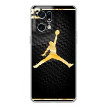 Силіконовый Чохол Nike Air Jordan на Фінд Х5 Про – Джордан 23