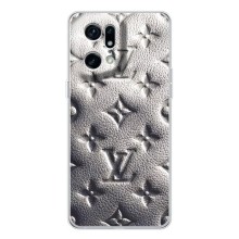 Текстурний Чохол Louis Vuitton для Фінд Х5 Про (Бежевий ЛВ)