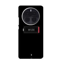 Чехлы для любимой на ОППО Файнд Х8 Про (VPrint) (Love battery)