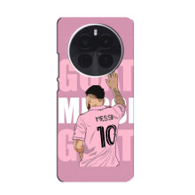 Чехлы Лео Месси в Майами на OPPO Find X8 Pro – GOAT MESSI
