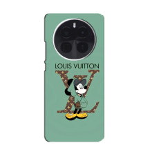 Чехлы Луи Витон для OPPO Find X8 Pro (AlphaPrint - LOUIS VUITTON) (Микки Маус LV)