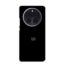 Чехол (Корона на чёрном фоне) для ОППО Find X8 Pro – Мини корона