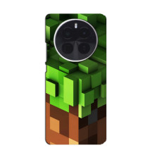 Чехол Майнкрафт на OPPO Find X8 Pro (AlphaPrint) Minecraft (текстура Майнкрафт)