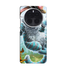 Бампер с изображением Котиков для ОППО Find X8 Pro (Чеширский  КОТИК)