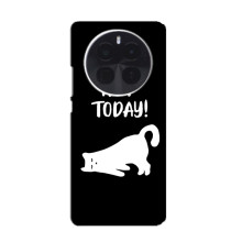 Бампер с изображением Котиков для ОППО Find X8 Pro (Not Today)