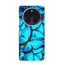 Чохол з принтом для ОРО Find X8 Pro - (Прикольні) (AlphaPrint) (Сині метелики)