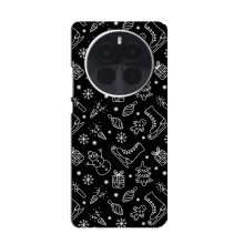 Новогодние, Праздничные Чехлы для OPPO Find X8 Pro - 2024 год (Новогодний фон)